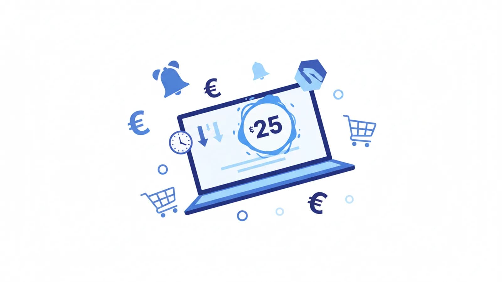 Schermata con errore di prezzo su un sito di e-commerce italiano